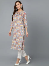 Women Cotton Floral Printed-VCK8600A